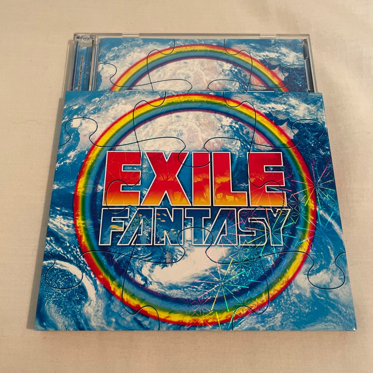 美品 FANTASY EXILE シングル CD DVD 2枚組 邦楽 初回限定盤 エグザイル