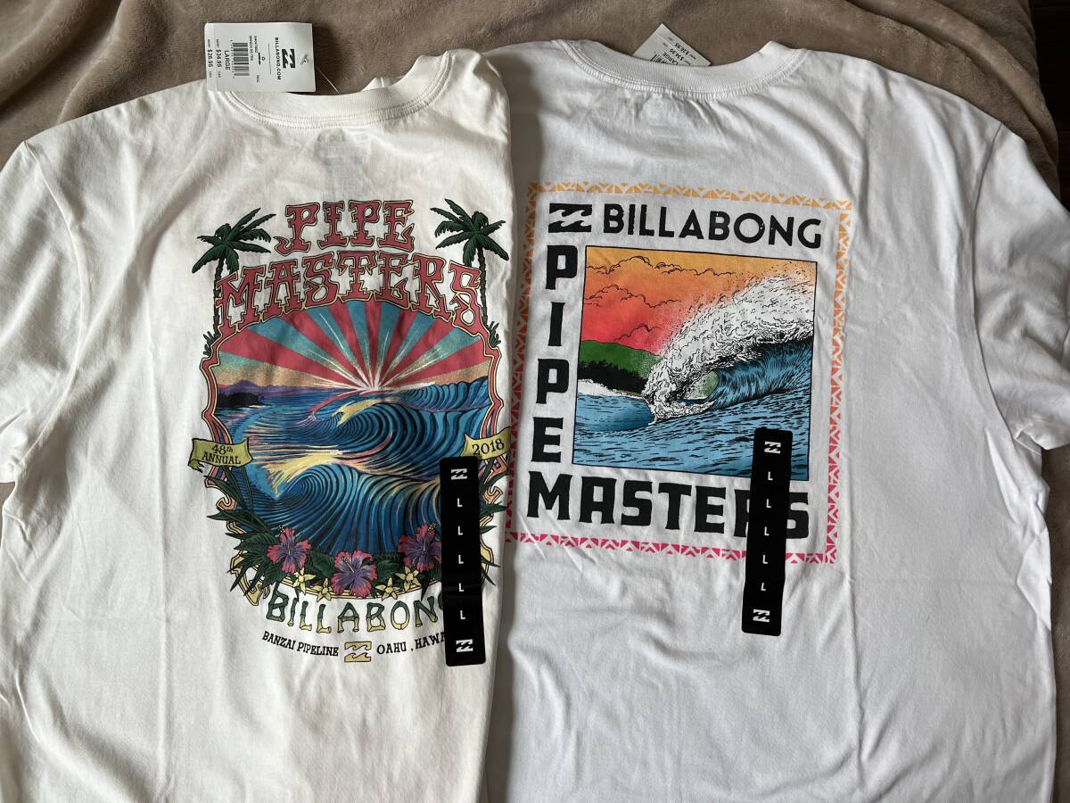 BILLABONG ビラボン Tシャツ 2枚 サイズL 未使用品の画像1