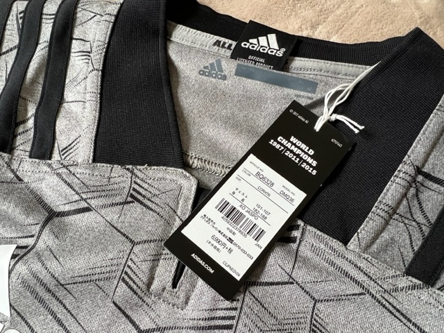 adidas オールブラックス ラグビー ポロシャツ 2枚セット　サイズXO 新品未使用品_画像3
