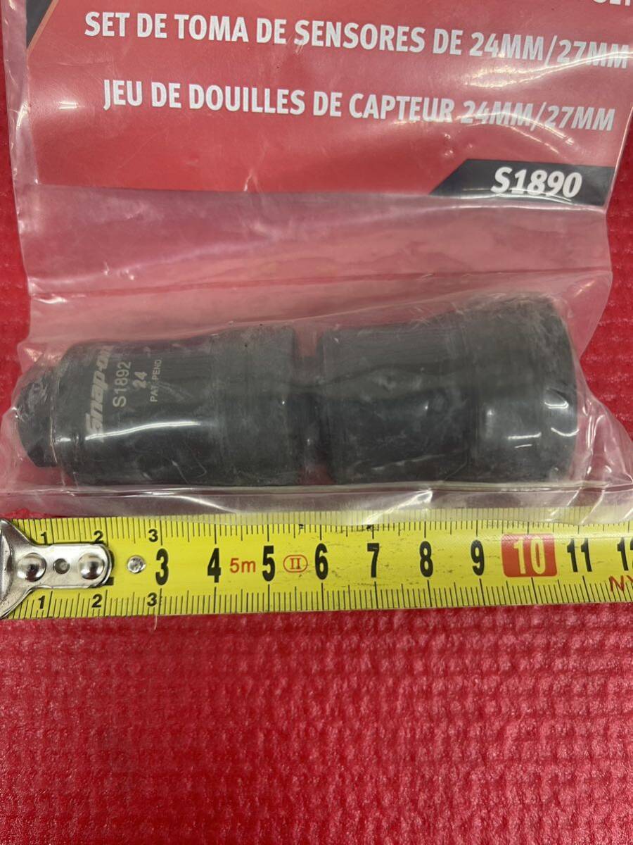 新品 スナップオンSnap-on 24/27㎜センサーソケット 2個セット 新品 スナップオンSnap-on 24/27㎜センサーソケット 2個セット