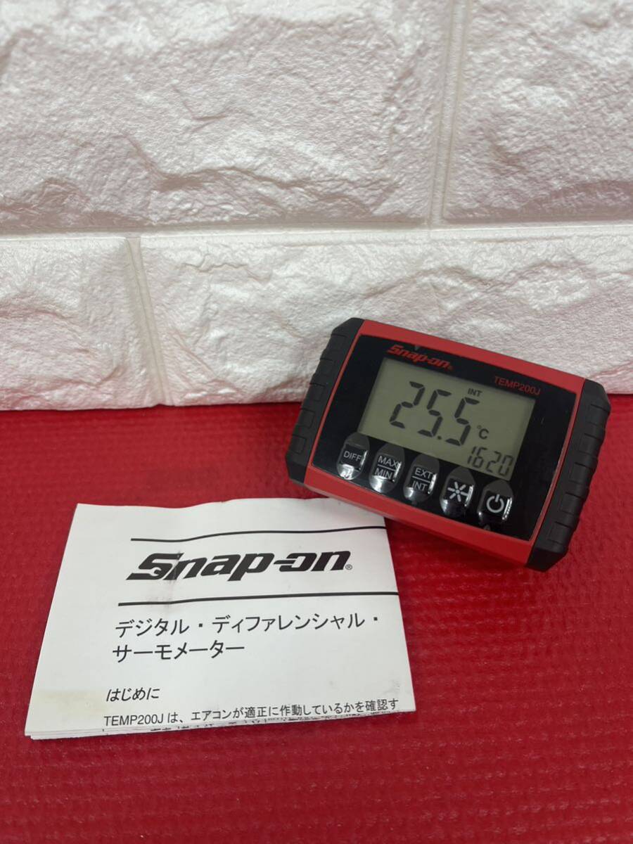 新品☆スナップオンSnap-on 温度測定器 サーモメーター TEMP200J snaponの画像1