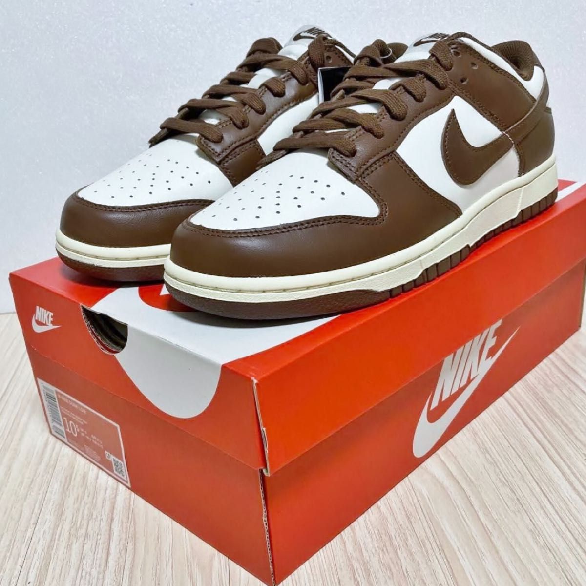 NIKE WMNS DUNK LOW RETRO "BROWN SAIL" DD1503-124 cacao カカオワウ