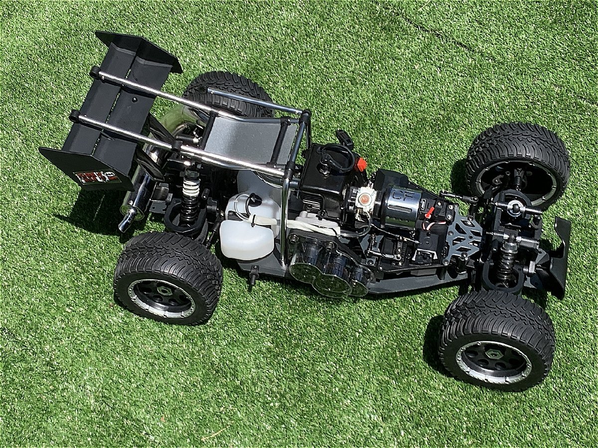 FS racing (FS-RACING) 1/5 Baja buggy (11203)4WD 30CC engine total length 840× overall width 430× total height 300mm. super big! Tune muffler Ⅰ attaching!
