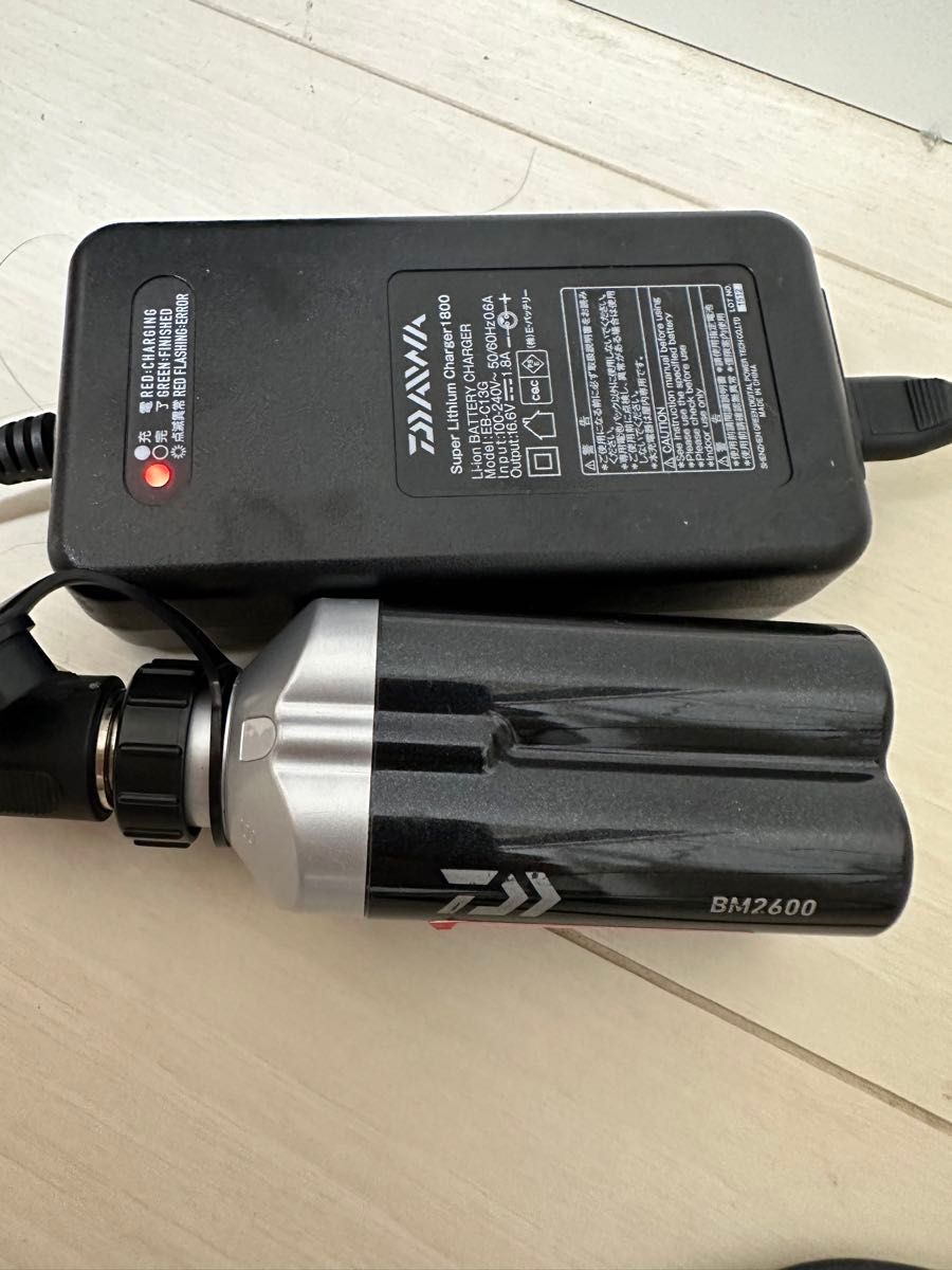 スーパーリチウムBM2600充電器 DAIWA EB-C13G|Yahoo!フリマ(旧PayPayフリマ) スーパーリチウムBM2600充電器 DAIWA EB-C13G|Yahoo!フリマ(旧PayPayフリマ)