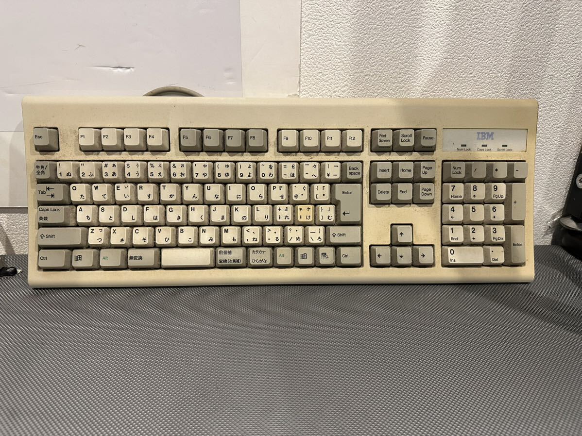 [ used ] desk top personal computer IBM Aptiva 2176-H55 Pentium-150MHz keyboard attaching PC [.TB02]