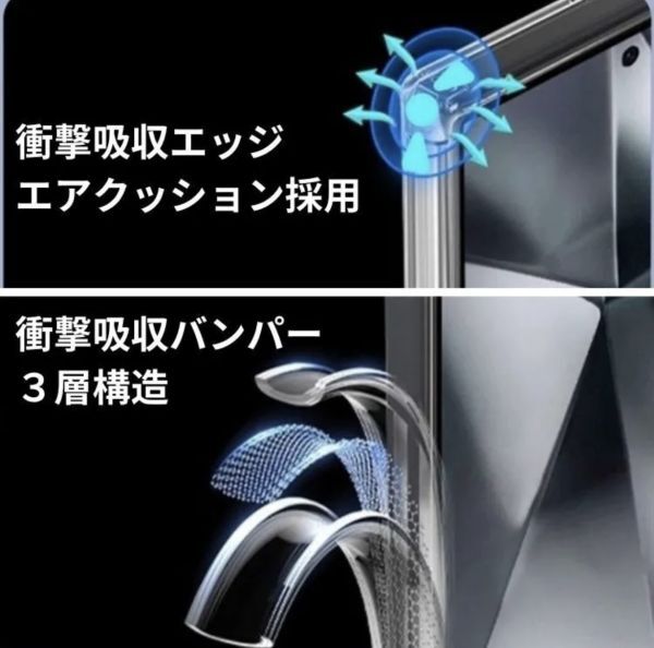 【匿名＆追跡発送】Galaxy s24 Ultra ケース ギャラクシー s24 ウルトラ ケースクリア 耐衝撃 透明 TPU×PC 2in1_画像9