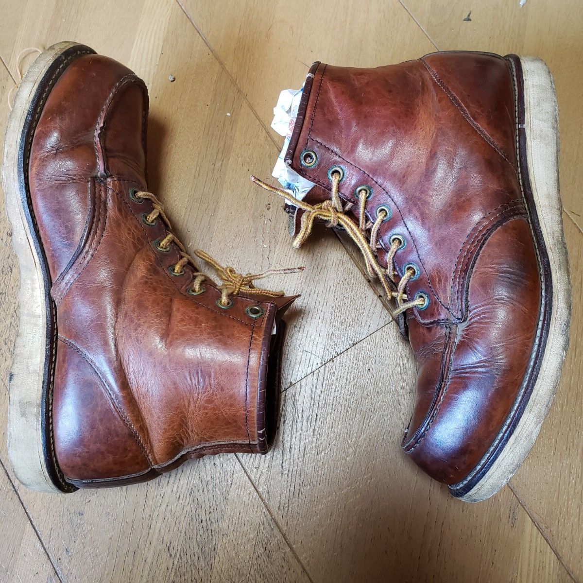 vintage ヴィンテージ 刺繍羽 REDWING レッドウィング 875 アイリッシュセッター 皮革 IRISH SETTER