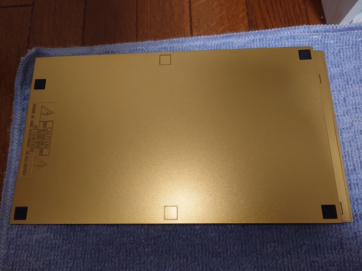 【動作確認済】プレイステーション２本体 百式ゴールド/PlayStation2 hyaku-shiki goldの画像6