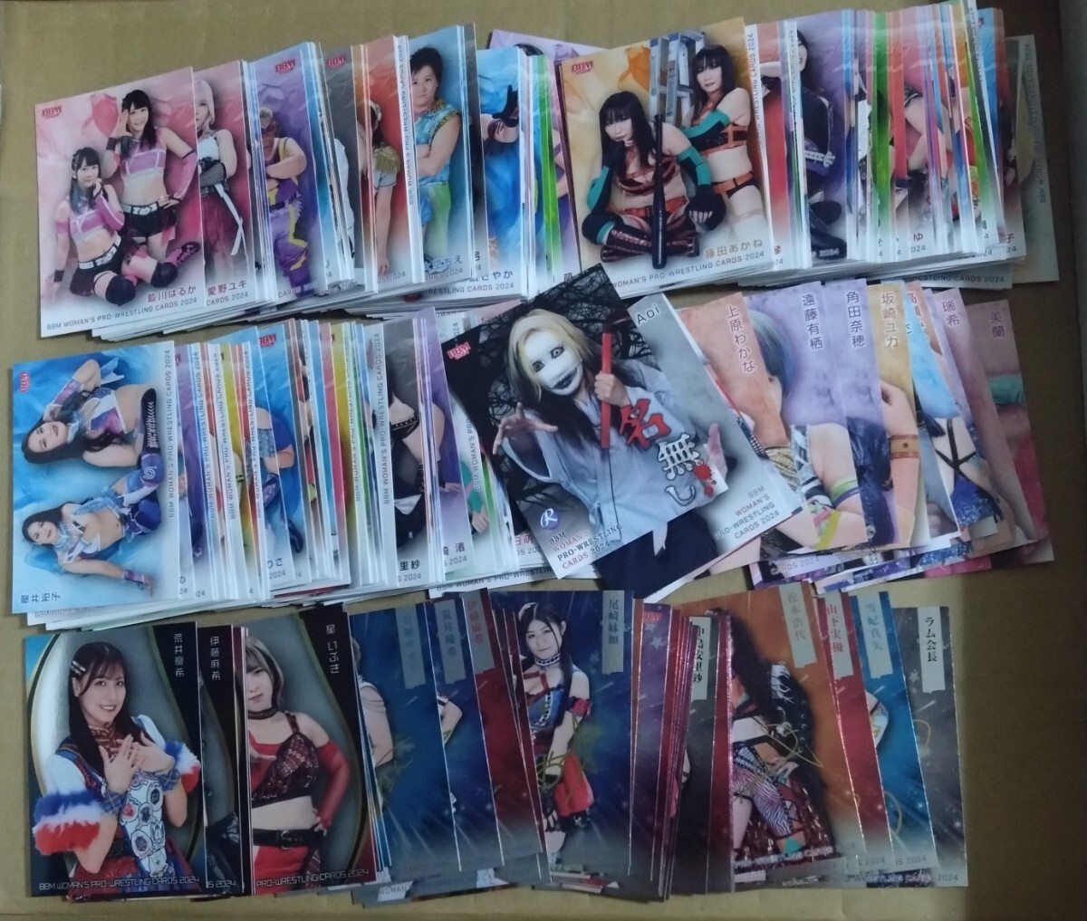 2024 BBM 女子プロレス レギュラー 156種＋箔サイン 24種＋シークレット 19種＋SP 9種 計208種フルコンプセット（直筆サイン以外）①_画像1