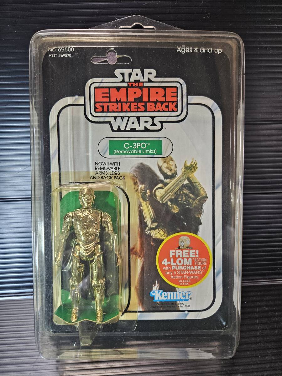 ヴィンテージ スターウォーズ/オールドケナー 1980年代 『C-3PO Removable Limbs』 ESB №69600 手足取外し可 帝国の逆襲 長期保管品 _画像1