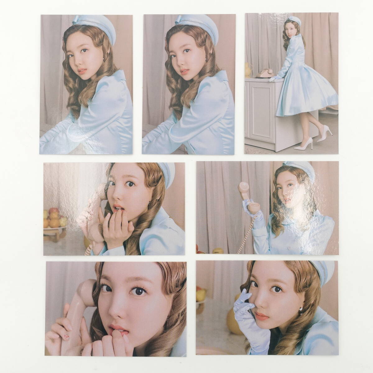 TWICEnayon/TWICE CLASSIC/ trading card photo card /tuwa chair /NAYEON/7 pieces set /14928