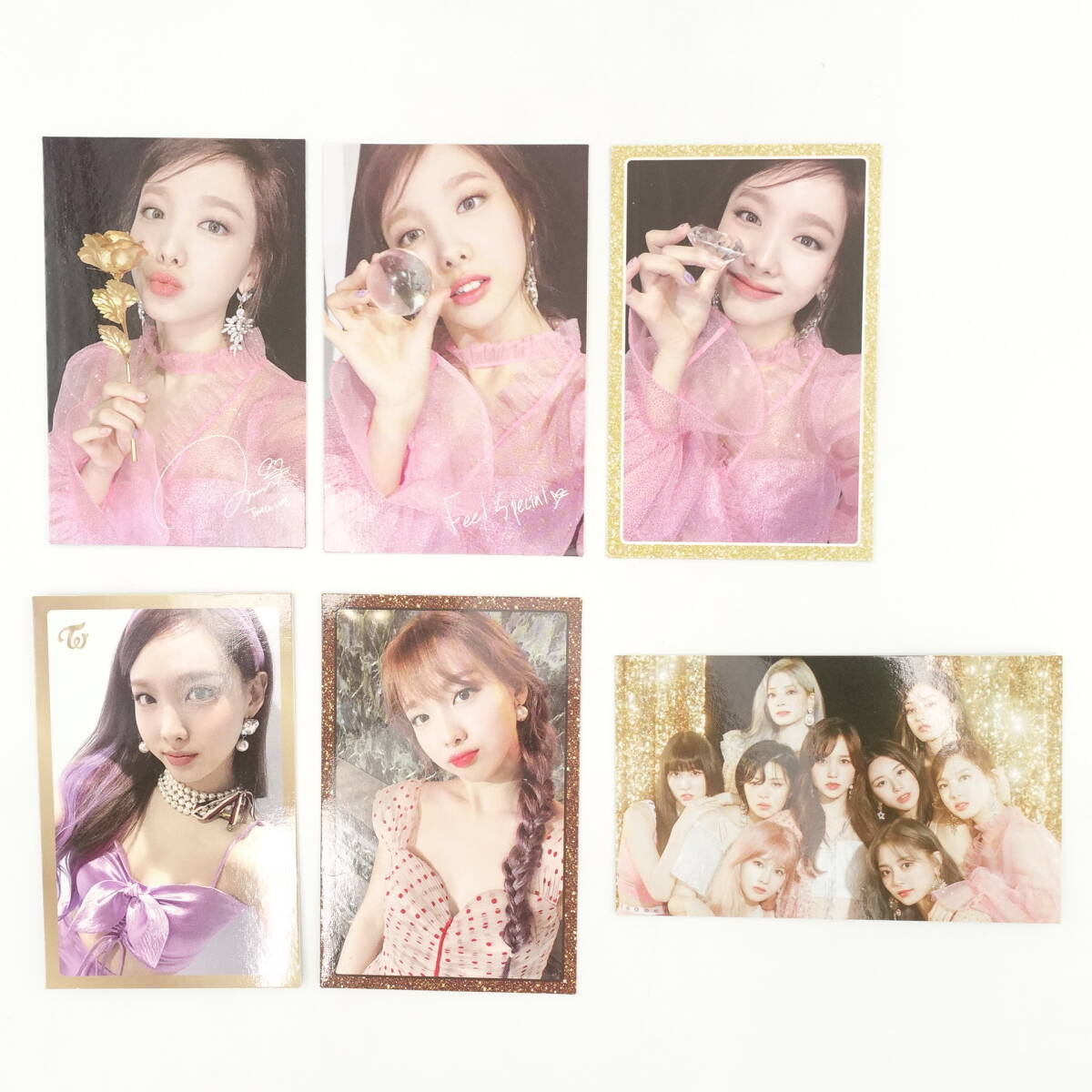 TWICEnayon/Feel Special/ trading card photo card /tuwa chair /NAYEON/ member all member /6 pieces set /14929