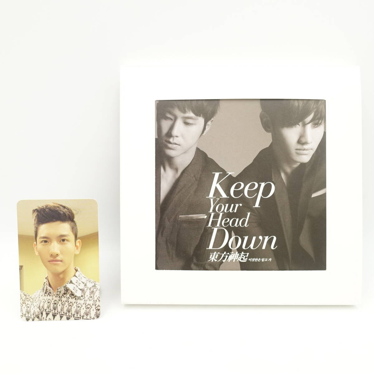 東方神起 keep your head down/チャンミン リパッケージ トレカ/54枚入りフォトカード/セット/14930_画像1