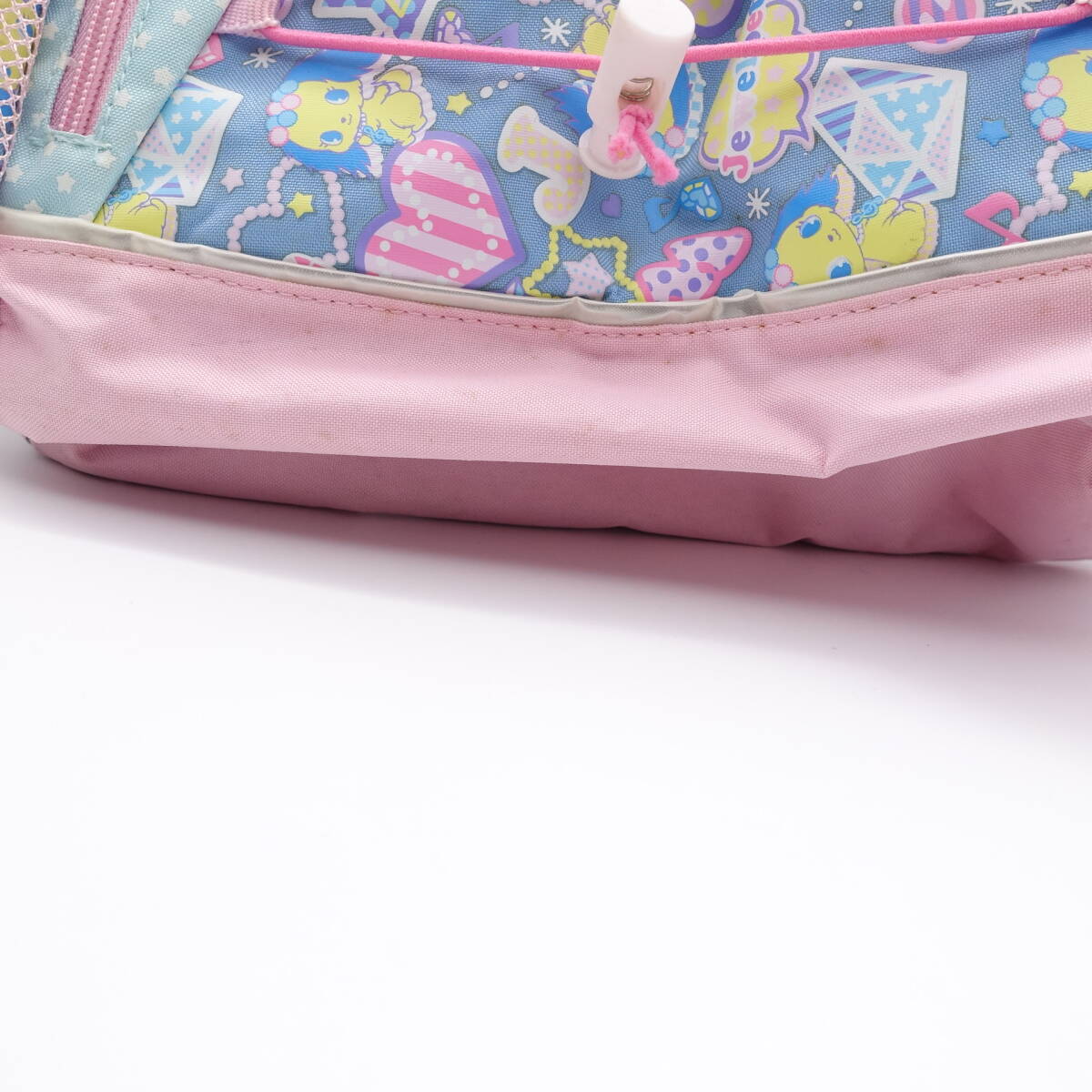 Sanrio ジュエルペット サファイア リュックサック 子供用 バッグ 中古 汚れあり JEWELPET サンリオ/14937_画像4