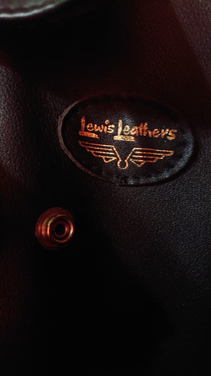 Lewis Leathers ルイスレザー ライダースジャケット ライトニング 391T タイトフィット_画像3