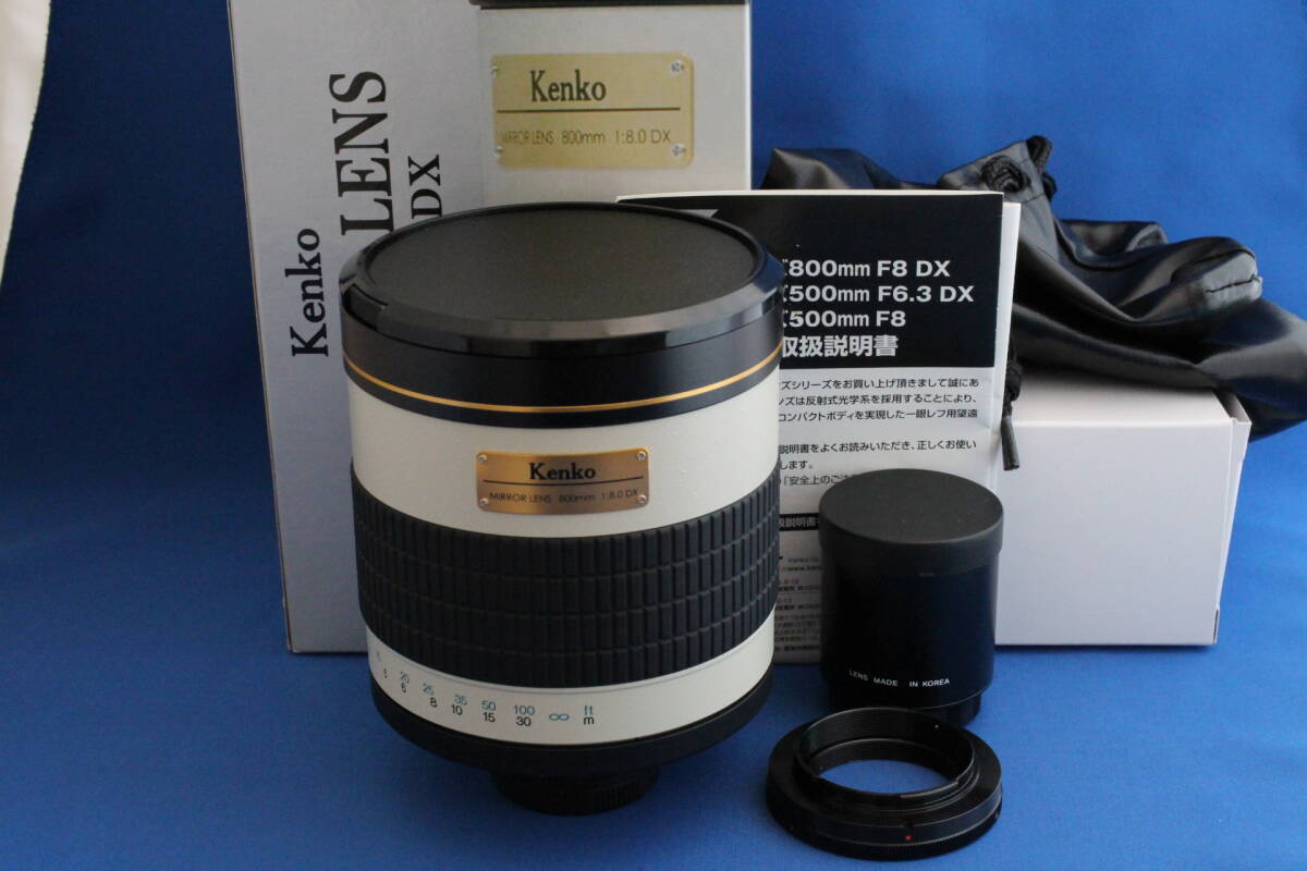 ★☆【中古】Kenko MIRROR LENS 800mmF8 DX ☆★_画像1