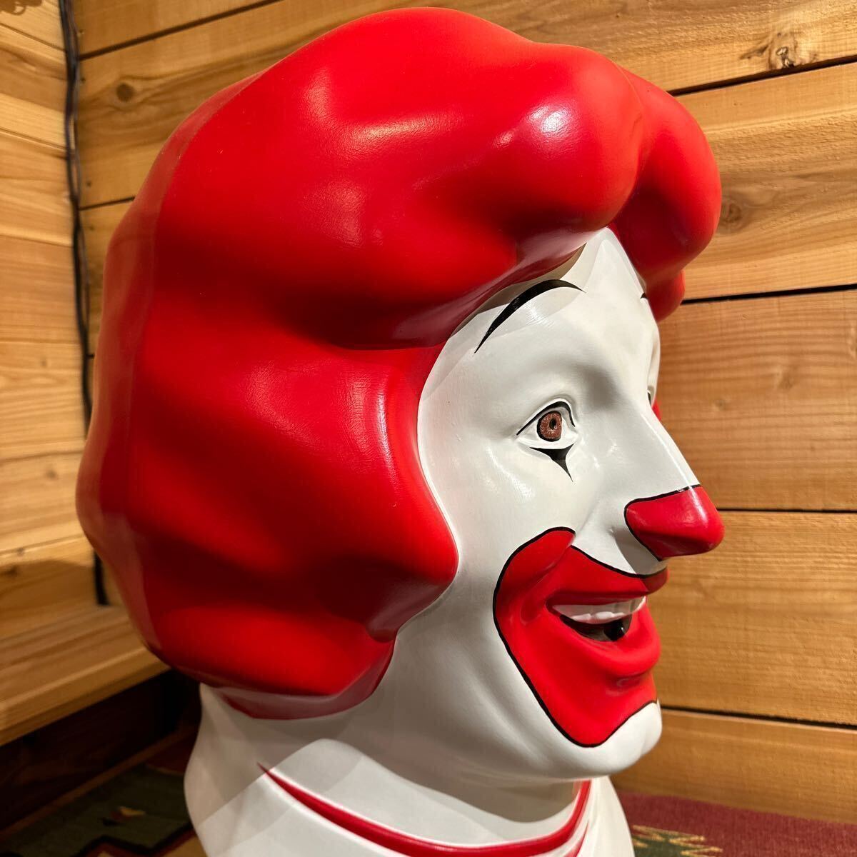 McDonald's / 70's Ronald McDonald Balloon Head Display ロナルド　マクドナルド　バルーンヘッド　割れ無し　程度良　希少_画像7