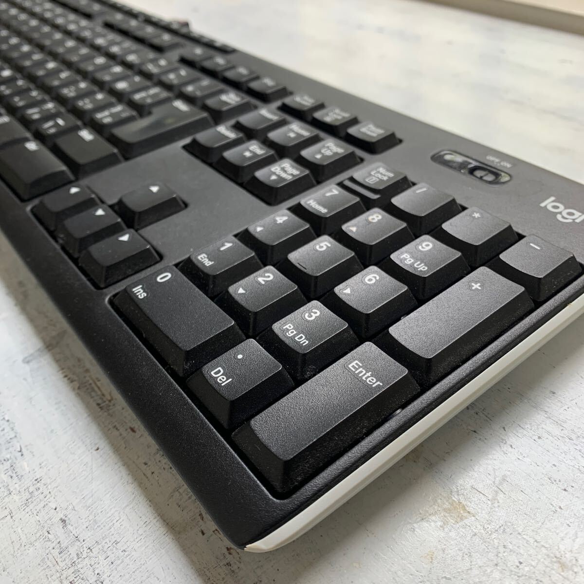 Logicool ロジクール Wireless Keyboard ワイヤレスキーボード K270 レシーバー付