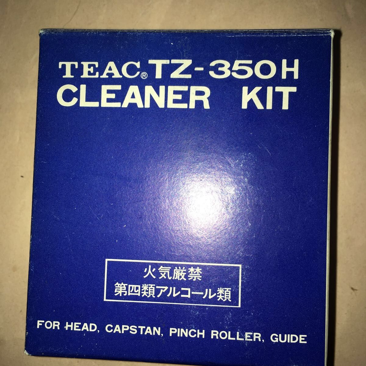 TEAC TZ-350H テープデッキ クリーナ ヘッド キャプスタン ピンチローラ ガイド 未使用新品状態ですがジャンク