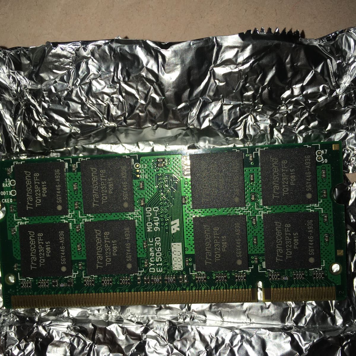 SO-DIMM 1GB Transcent JetRam DDR2-800 JM800QSJ-1G 中古 ジャンク