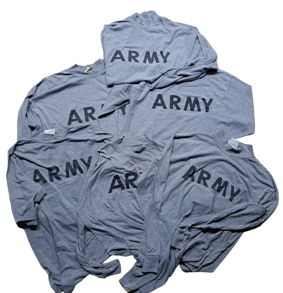 6 pieces set the US armed forces training shirt ipfu military army long tea land army training wear army thing 