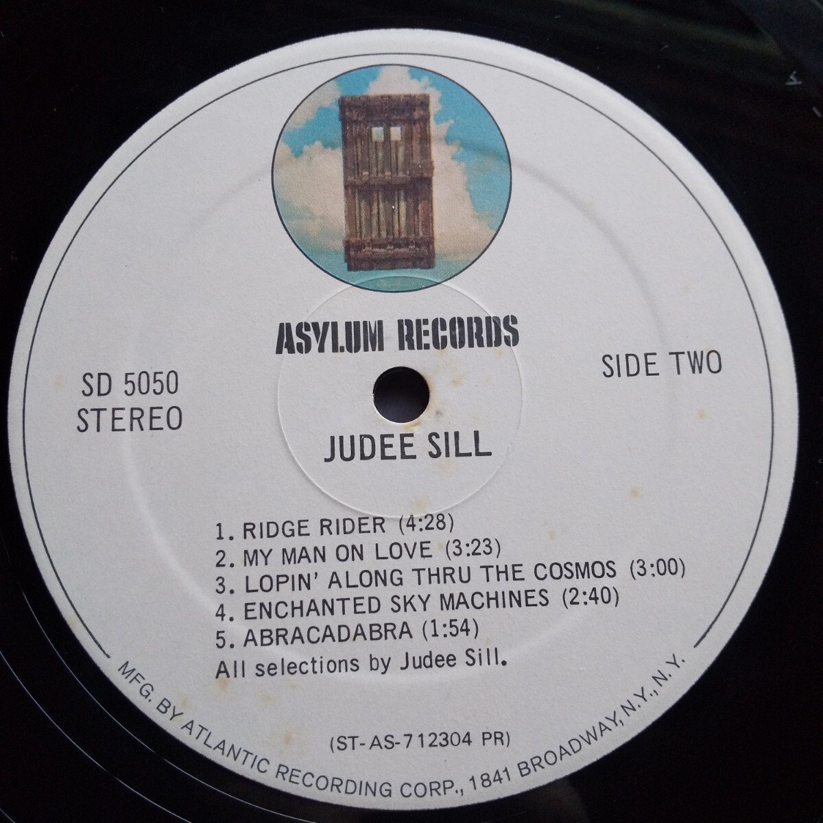 『Judee Sill』 ジュディ・シル Asylum SD-5050 1971 輸入盤 LP レコード_画像6