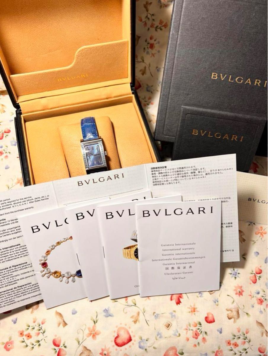 希少品 BVLGARI ブルガリ 時計 レッタンゴロ 