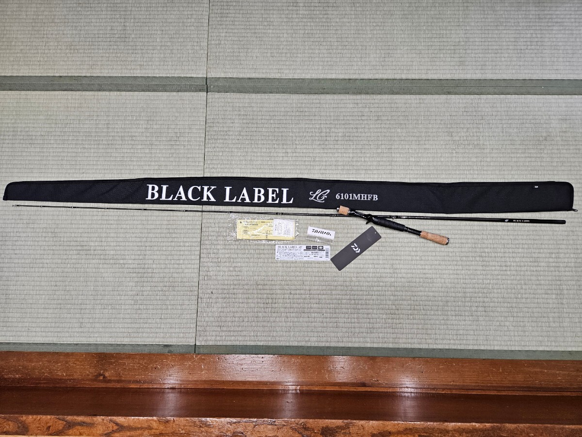 DAIWA BLACK LABEL LG 6101MHFB ダイワ ブラックレーベル BLX グリップジョイント 美品_画像2