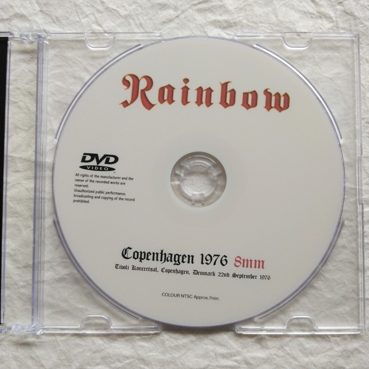 RAINBOW / COPENHAGEN 1976 (2CDプレス盤) Copenhagen, Denmark 22nd September 1976 限定ナンバー入りステッカー付きの画像8