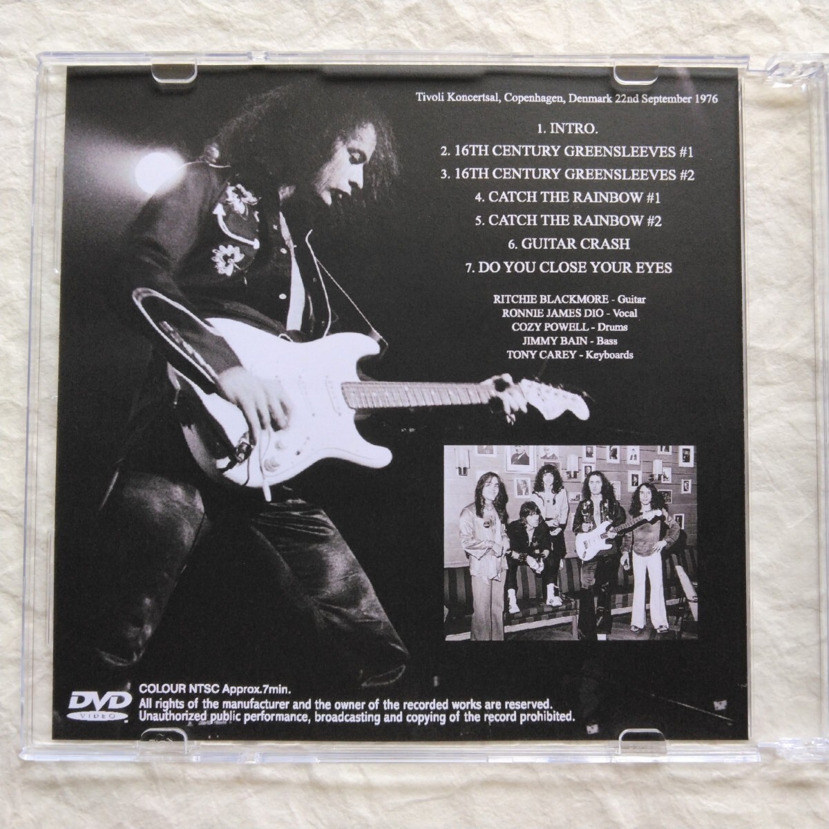 RAINBOW / COPENHAGEN 1976 (2CDプレス盤) Copenhagen, Denmark 22nd September 1976 限定ナンバー入りステッカー付きの画像9