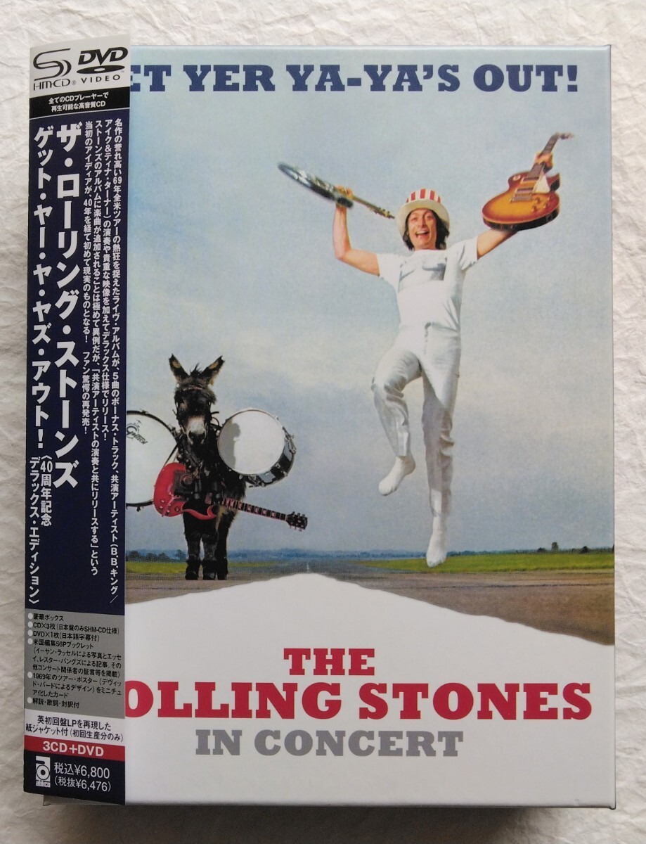 The Rolling Stones / ゲット・ヤー・ヤ・ヤズ・アウト!  ＜40周年記念デラックス・エディション＞ ［3SHM-CD+DVD］の画像1