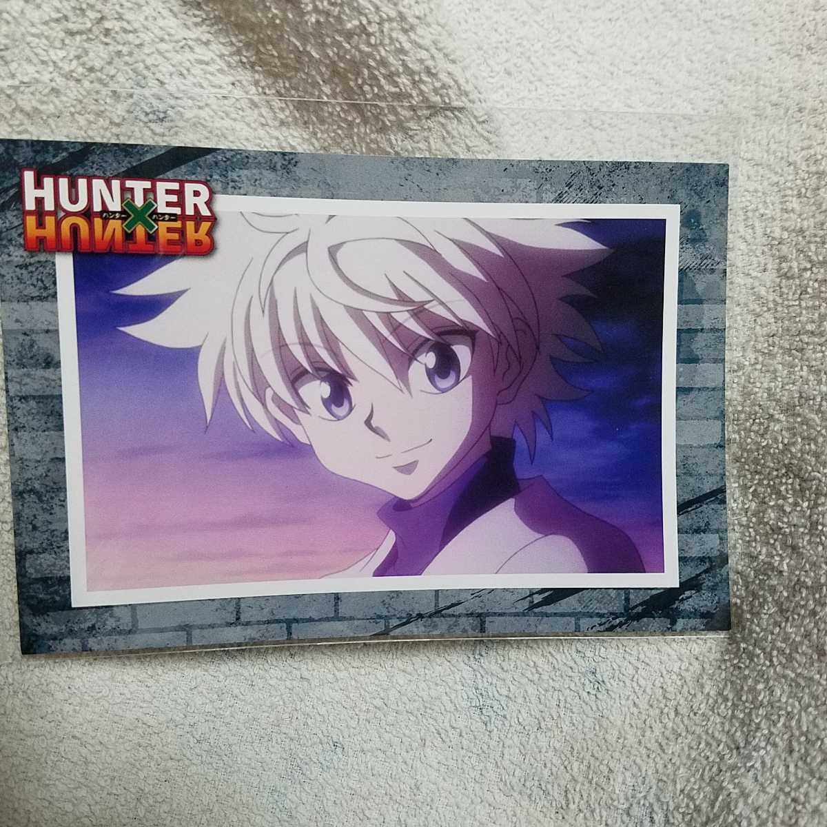 即決　HUNTER×HUNTER　キルア　ポストカード　非売品　ジャンプショップ　限定　ハンターハンター_画像1