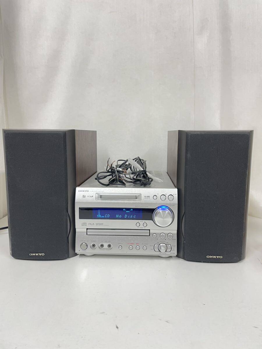 【動作確認済】★ONKYO FR-N9X CD/MD TUNER AMPLIFIER D-V5システムコンポ オンキョー _画像1