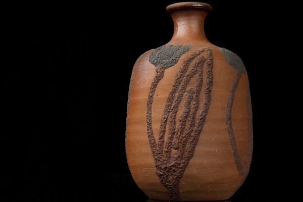 [. luck ] Yamamoto .[ Bizen flower . sake bottle ] Bizen . flower . sake bottle Bizen . flower . sake cup and bottle Bizen . sake bottle Bizen . sake bottle Bizen . sake cup and bottle . human national treasure Yamamoto . preeminence guarantee goods 