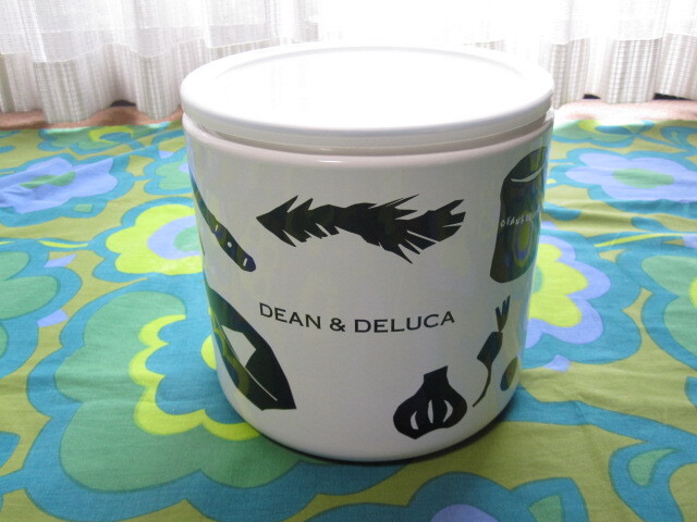  unused DEAN&DELUCA Dean & Dell -ka×. tree ... design horn low container diameter 20.5cm height 20cm white × black 