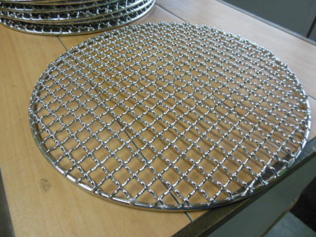  business use made of stainless steel yakiniku roaster for net new goods circle dome type 28cm 18 sheets 