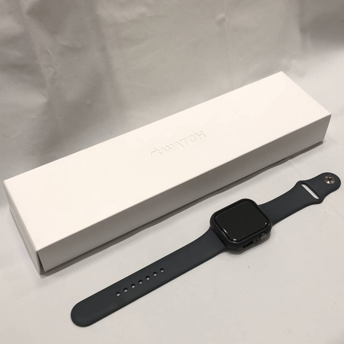 *[1 иен старт! рекомендация!]AppleWatch*/series7/ серии 7/45mm/GPS+Cellular/ midnight aluminium кейс / спорт частота /EB0