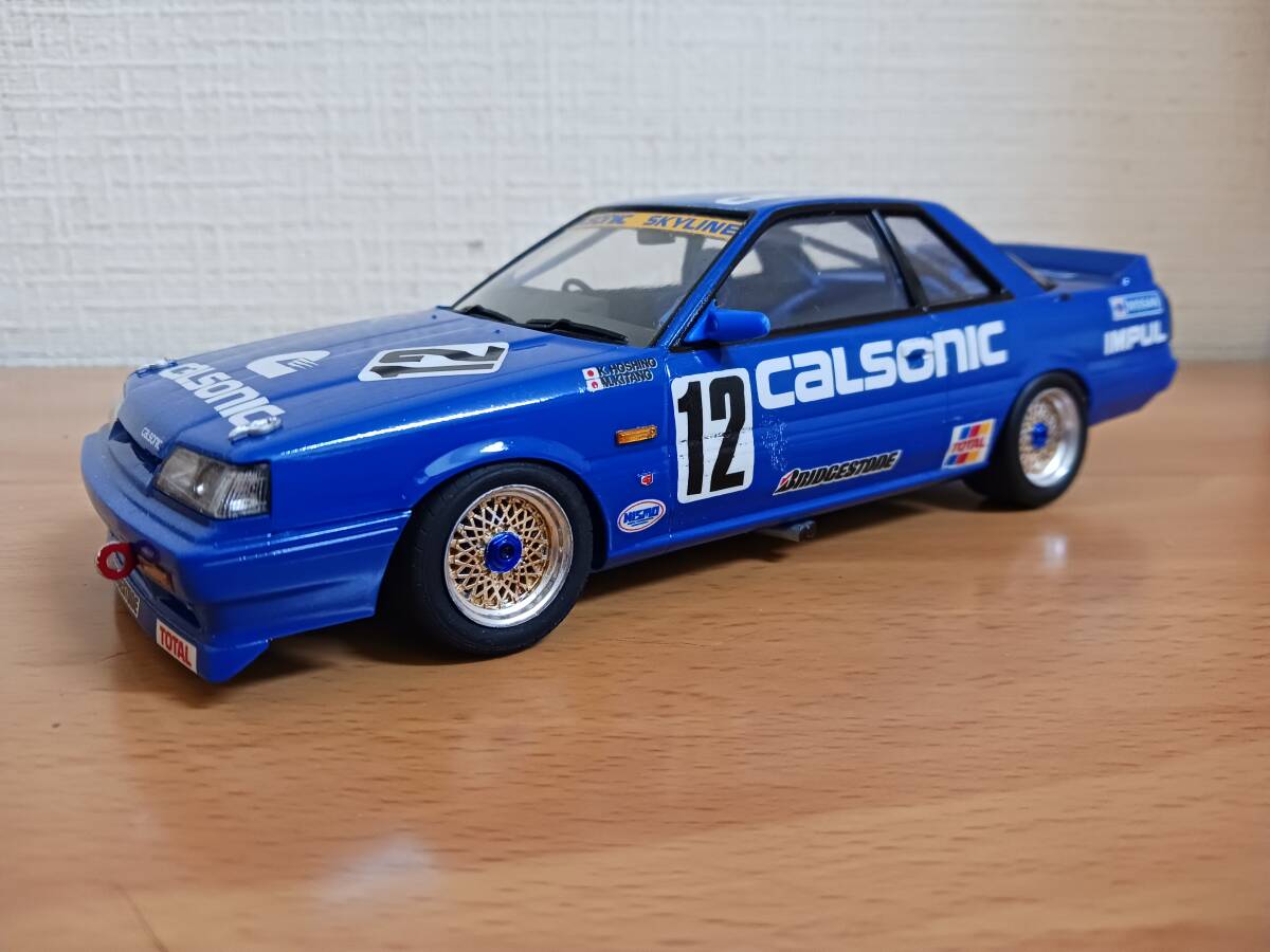 ハセガワ カルソニックスカイラインGTS-R 24分の1スケール完成品の画像1