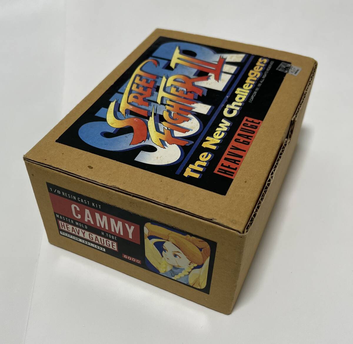 未組立品 HEAVY GAUGE カプコン ストリートファイターII 1/8 キャミィ レジンキャスト ガレージキット_画像1