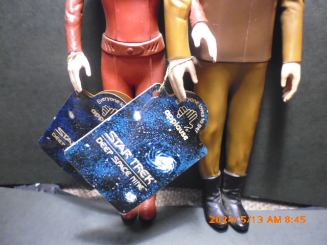  Star * Trek Star Trek Vintage * figure Deep Space Nineodo.kila1994 year Const. Odo and Maj.Kira