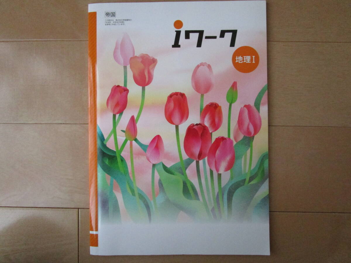 ｉワーク【地理Ⅰ・帝国・中１-216】解答欄書込なし 帝国書院版 最新版 １年 地理１ 社会 １年生 アイワーク 教科書準拠 問題集 改訂版 _画像1