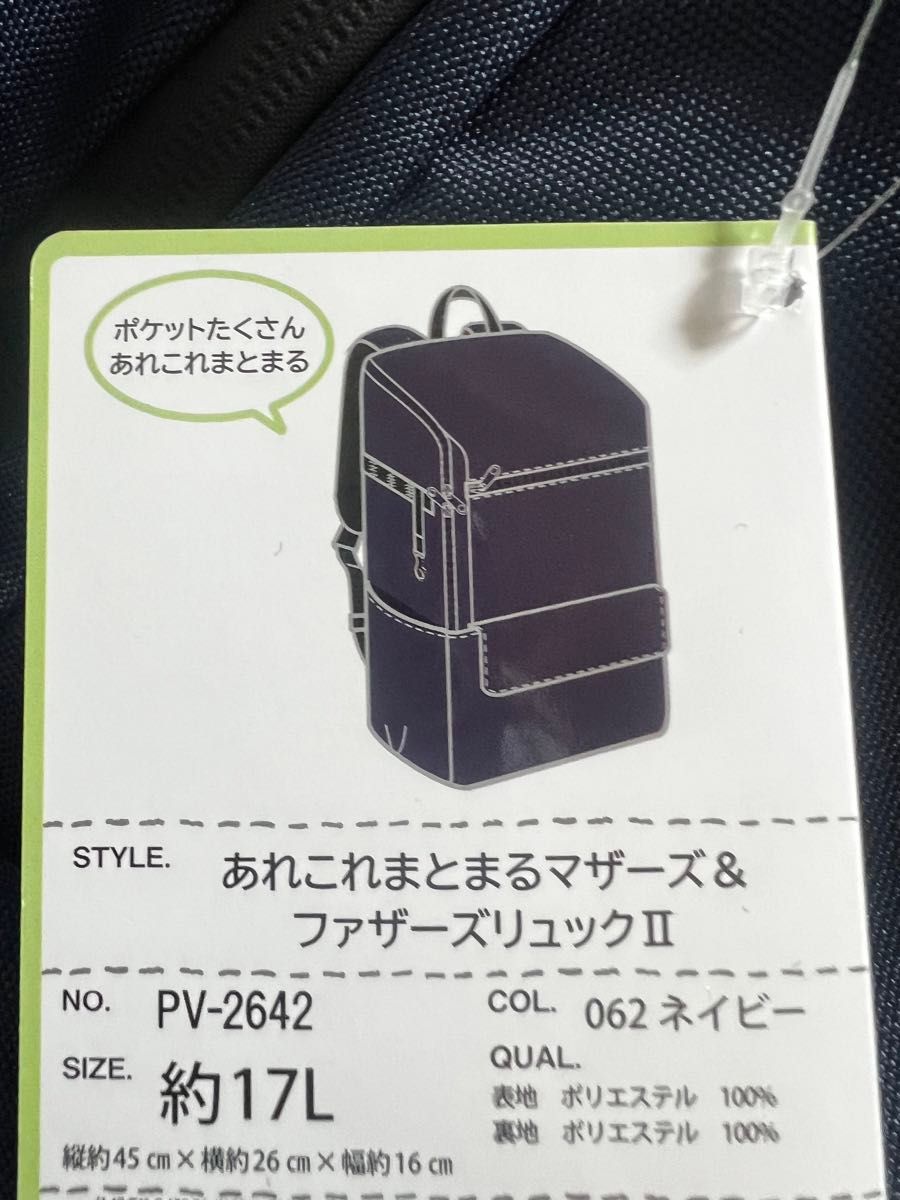 ワークマン あれこれまとまるマザーズ&ファザーズリュックⅡ ワークマン あれこれまとまるマザーズ&ファザーズリュックⅡ