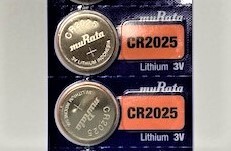 【送料無料/新品】■ムラタ■CR2025(2個）・時計用ボタン電池 ●_CR2025(2個）ムラタ
