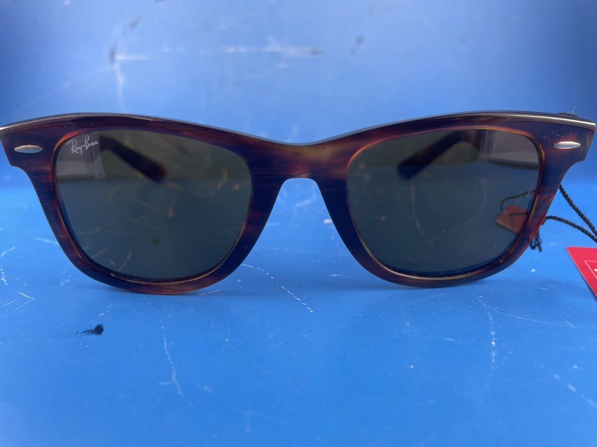 【未使用品】レイバン Ray-Ban WAYFARER ウェイファーラー サングラスRB2140 954 50口22 3N ブラウン系 　お洒落 ケース付 _画像2