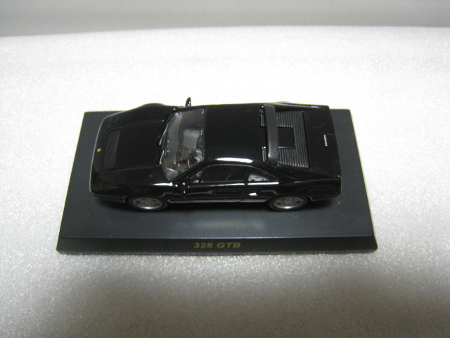 京商　サークルK　第15弾　フェラーリ　コレクションⅢ　「　３２８ＧＴＢ　ブラック色　」　1/64　ケース箱、カード、外箱有り_画像5