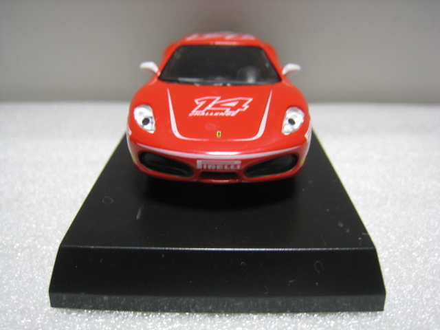 京商　サークルK　第17弾　フェラーリ　コレクションⅣ「　Ｆ４３０　Ｃｈａｌｌｅｎｇｅ　14号車　」　1/64　ケース箱、カード、外箱有り_画像2