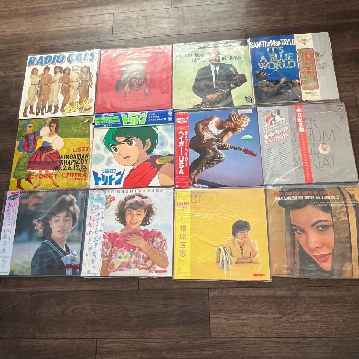 ★1000円スタート★ ⑭ レコード 邦楽 洋楽 クラシック アーティスト 松任谷由実 チェッカーズ 松田聖子 菊池桃子 北島三郎 渡哲也 IH_画像4