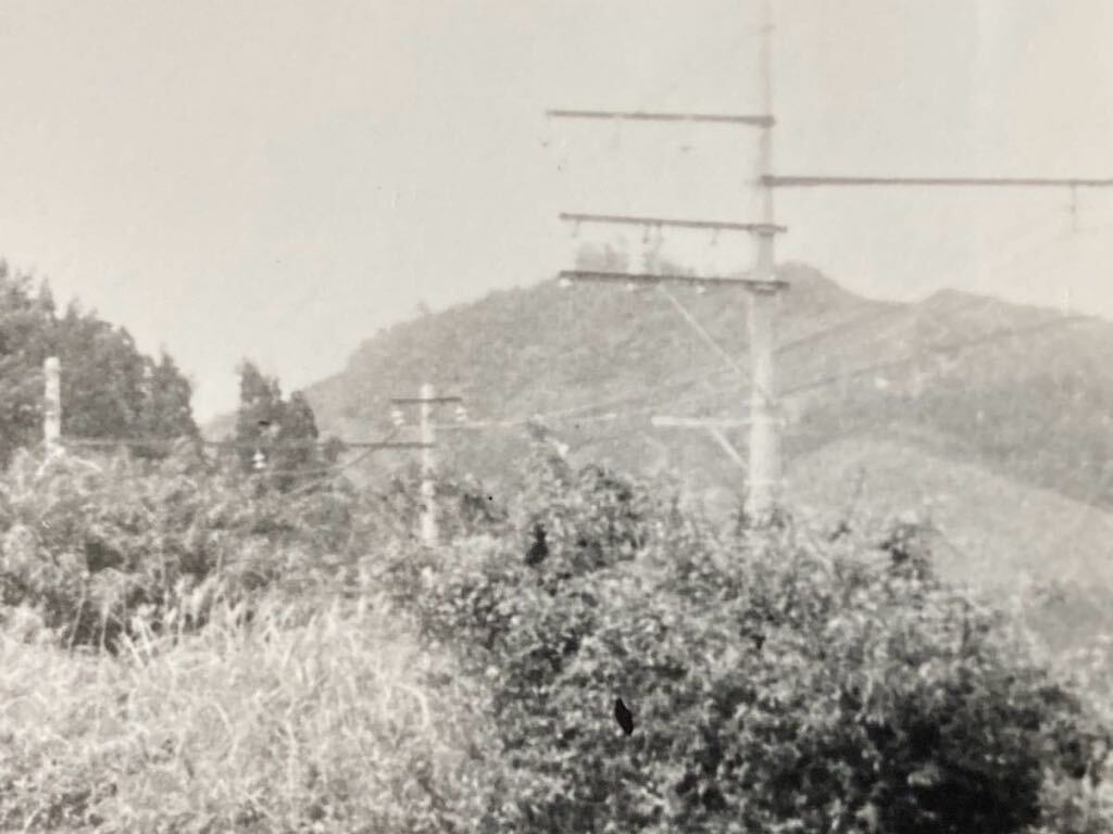 昭和鉄道写真：信越本線碓氷峠のED 42 6[横川]+ED42+ED42+急行DC。1963年9月撮影。7.8×11.8㎝。の画像5