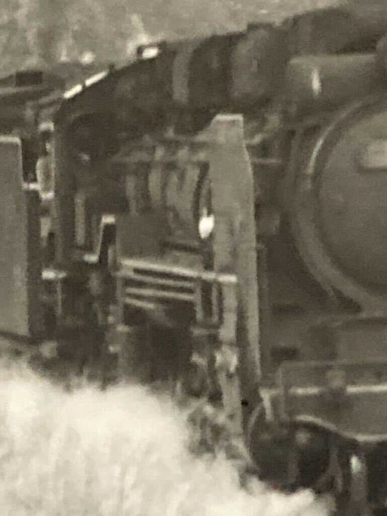 昭和鉄道写真：関西本線加太越えのD51 882[奈良]牽引後部補機付き貨物列車。1972年頃撮影。7.7×11.2㎝。の画像4