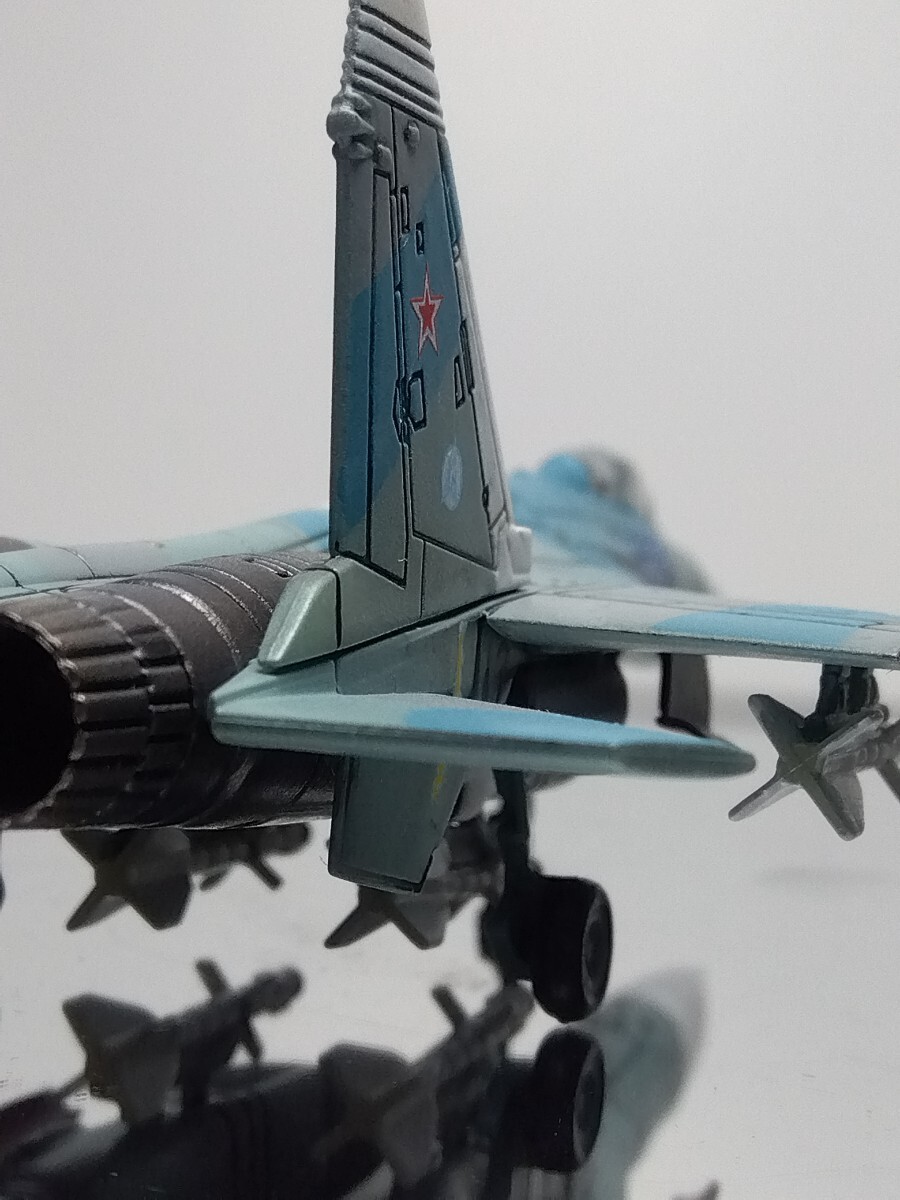 1/144　スホーイSu-27フランカー　ディテールアップ完成品　エフトイズ　童友社　WTM　WKC_画像7